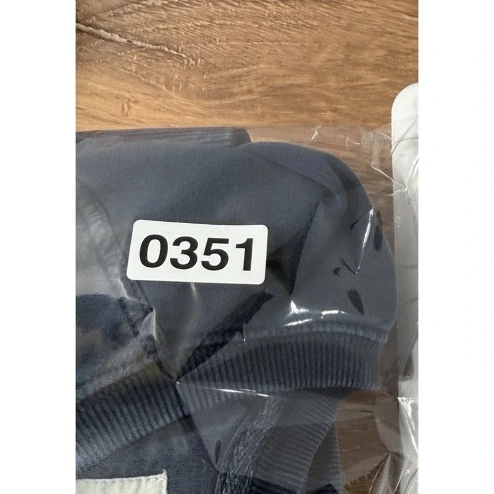 The Normal Brand Crewneck Sweatshirt XXL Blue Cotton Pullover Raglan‎ Casual